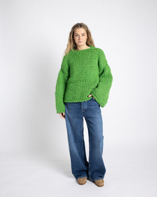Traveling Sweater | Apple Green
