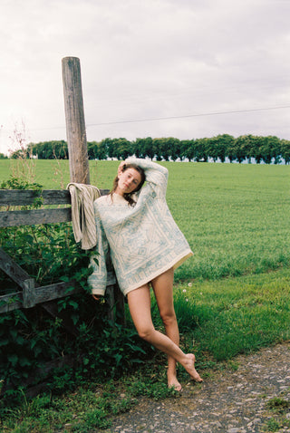 Ull er Gull | Naturhvit & Mint