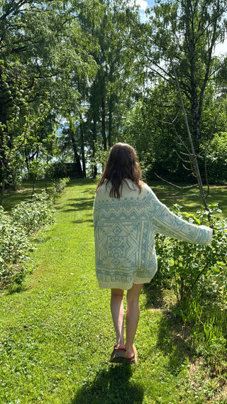 Ull er Gull | Naturhvit & Mint