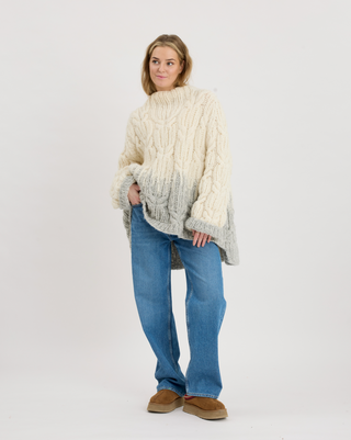 Varig | Naturhvit & Gråmelert