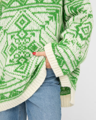 Ull er Gull | Natural White & Apple Green