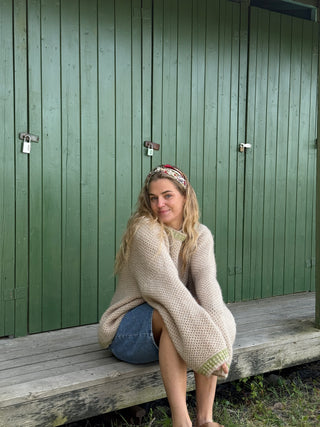 Ask | Sandbeige & Grass Green
