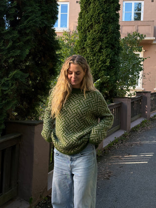 Bark | Safirgrønn & Sandbeige