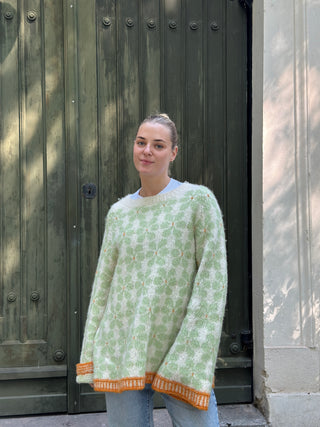 Forglemmegei | Natural White & Pastel Green