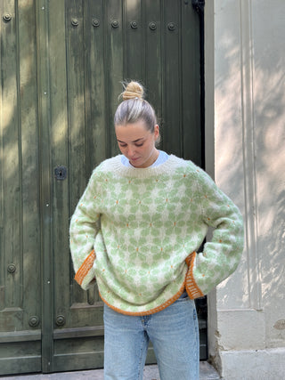 Forglemmegei | Natural White & Pastel Green