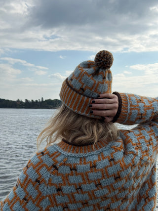 Varde Beanie | Mint & Saffron