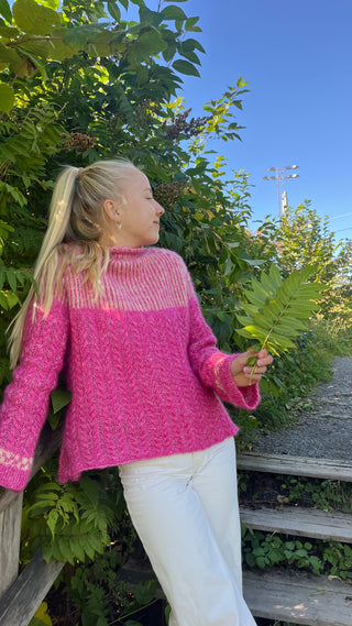 Idyll | Mørk Rosa & Antikkgul