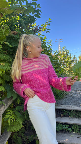 Idyll | Mørk Rosa & Antikkgul