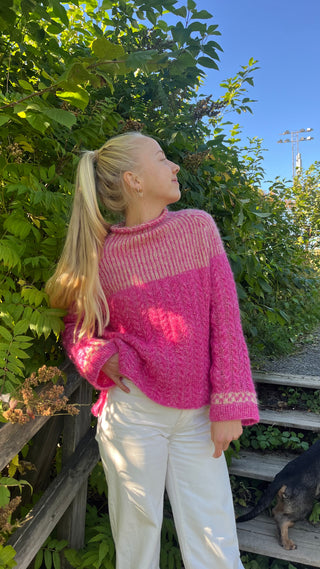 Idyll | Mørk Rosa & Antikkgul