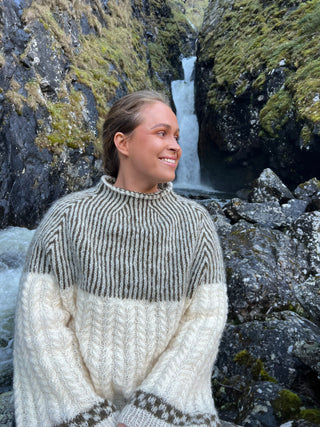 Idyll | Naturhvit & Mosegrønn