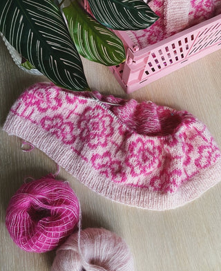 Kløver | Pudderrosa & Mørk Rosa
