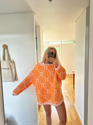 Kløver | Pudderrosa & Orange