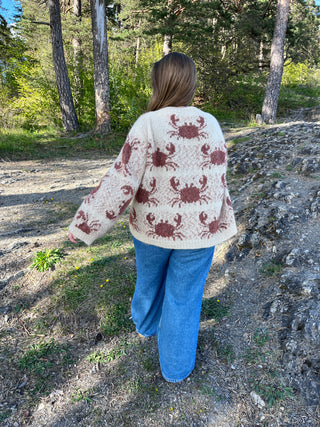 Krabbe | Beige Sand & Rust Red