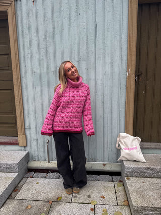 Røys Turtleneck | Pink