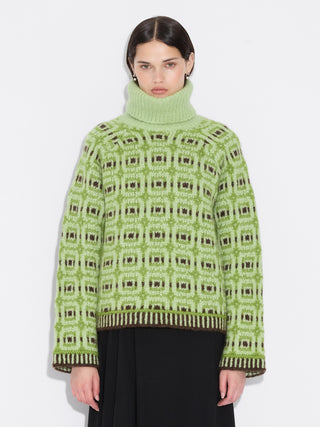 Røys Turtleneck | Green | ReadyMade