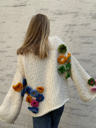 Traveling Cardi | Natural White