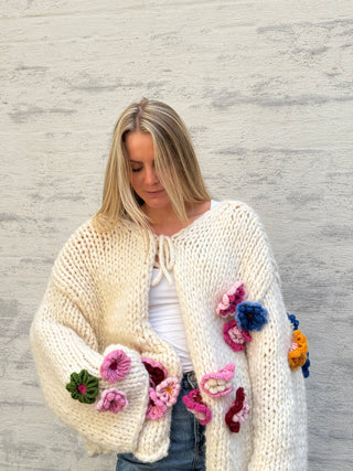 Traveling Cardi | Natural White