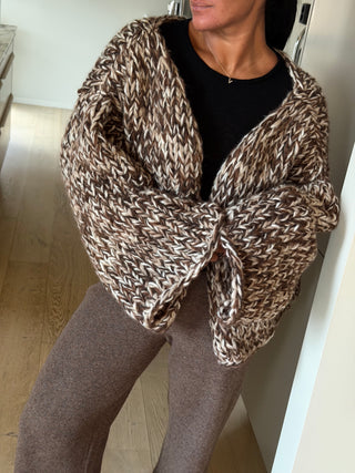 Traveling Cardi | Brown Multi