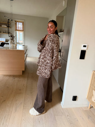 Traveling Cardi | Brown Multi