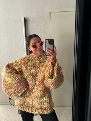 Traveling Sweater | Flerfarget | Vita