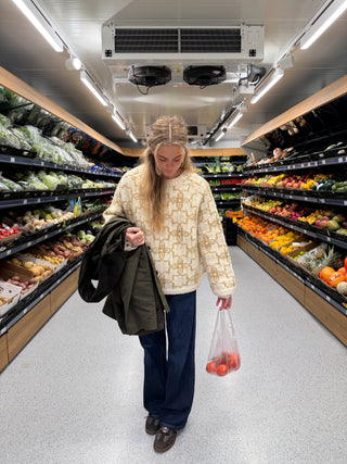 Celeste | Natural White & Mustard