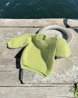 Mini Skappelgenser | Gressgrønn Twist | Lun