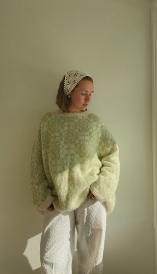 Kløver | Natural White & Pastel Green